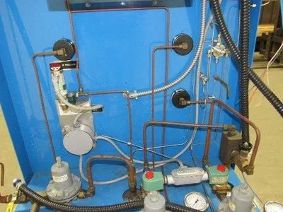 Thermco Model 9925 Helium Nitrogen Gas Mixer 0-750CFM Non Flammable Gas