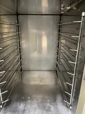 Used Alto Shaam Used Alto-Shaam 1000-UP Mobile Dutch Door 16 Pan Heated Holding Warming Cabinet 120V Hot Food Warming, Holding, & Transport Cabinets Illinois US | Falcon Restaurant Supply #1376385