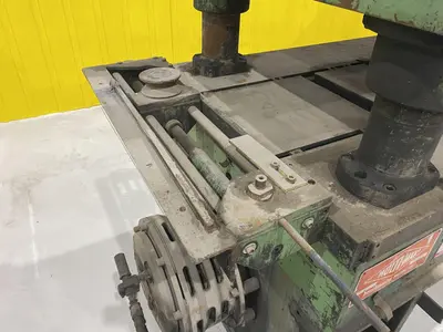 50 TON X 38" X 60" ASC / BENCHMASTER  MODEL #50-4-3860-2-12 4-POST CUTOFF PRESS: STOCK #19939