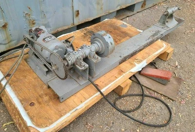 Custom Made Lathe 10 x 32 Single Phase Master Gear Motor 6" Chuck Metal Wood