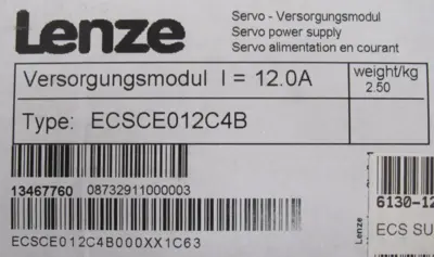 NEW LENZE ECSCE012C4B DRIVE 08732911