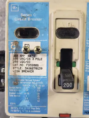 Used EATON CUTLER-HAMMER FD3200S Switchgears British Columbia CA | Lenmark #239114