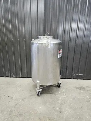 Used 135 Gallon Tank (Vessel), 316 Stainless Steel