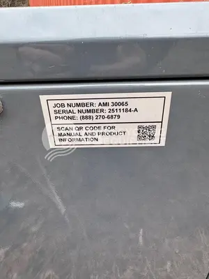 USED 2016 AMERI-SHRED AMS-300-HD HARD DRIVE SHREDDER