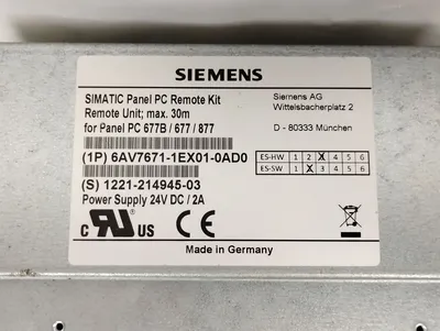 USED SIEMENS 6AV7671-1EX01-0AD0