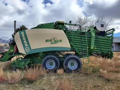 USED 2009 KRONE BP12130XC