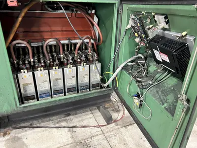 550 kW ALPHA-1 INDUCTION HEAT POWER SOURCE, COIL MODULE STATION & CONTROLS: STOCK #19947