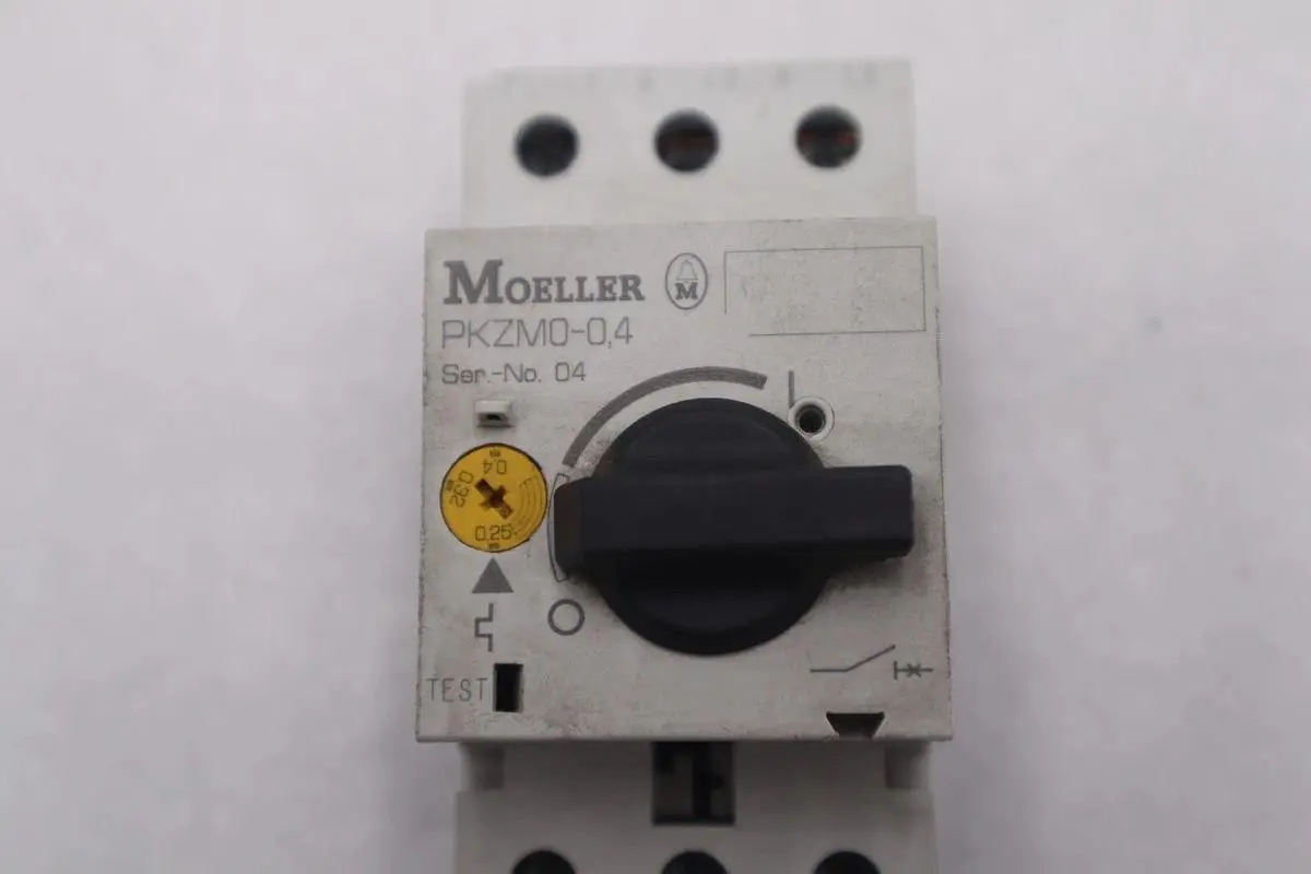 KLOCKNER MOELLER PKZM0-0.4 MANUAL MOTOR CONTROLLER STOCK K-3471