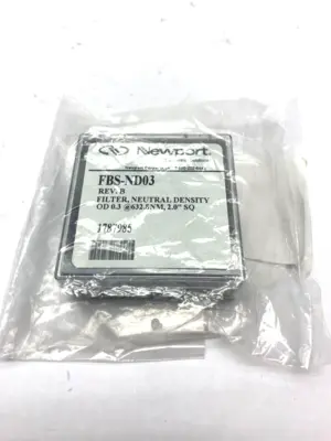 Newport FBS-ND03 Rev. B Neutral Density Filter OD 0.3 @632.8NM 2.0" SQ - New