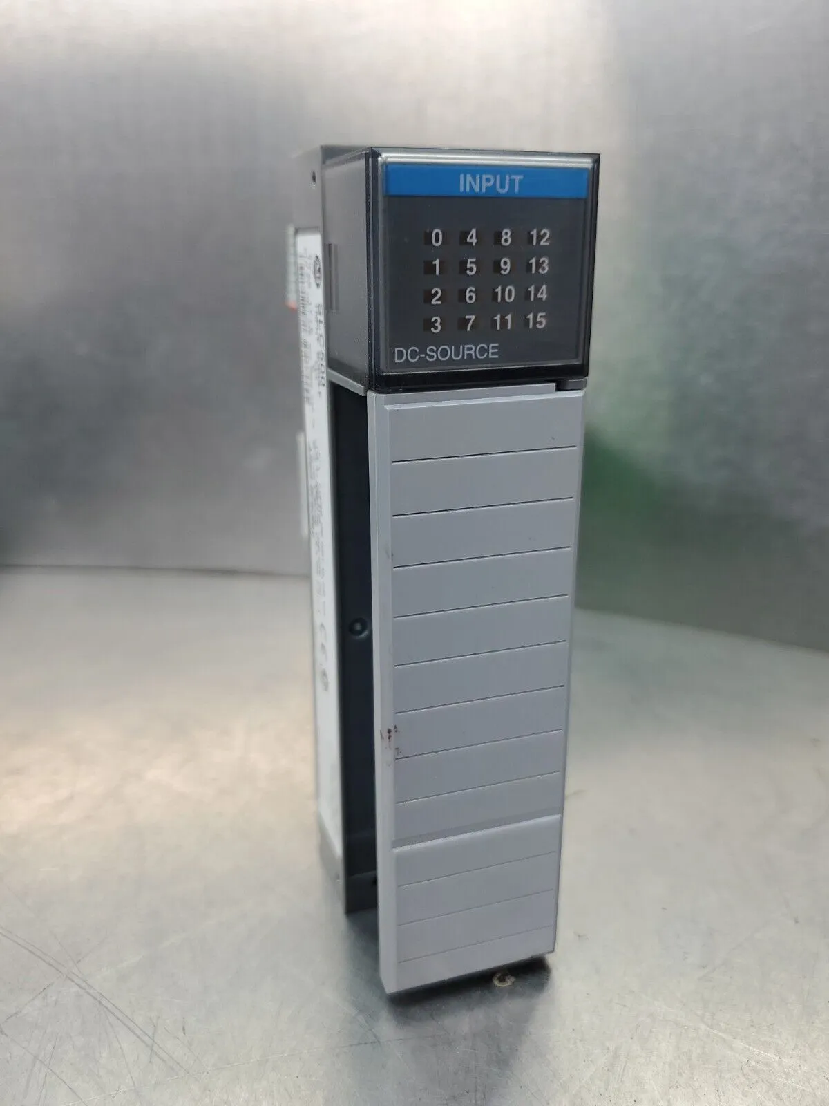 Allen-Bradley SLC500 1746-IV16 Ser. C Input Module w/Connector Terminal. 3D-14
