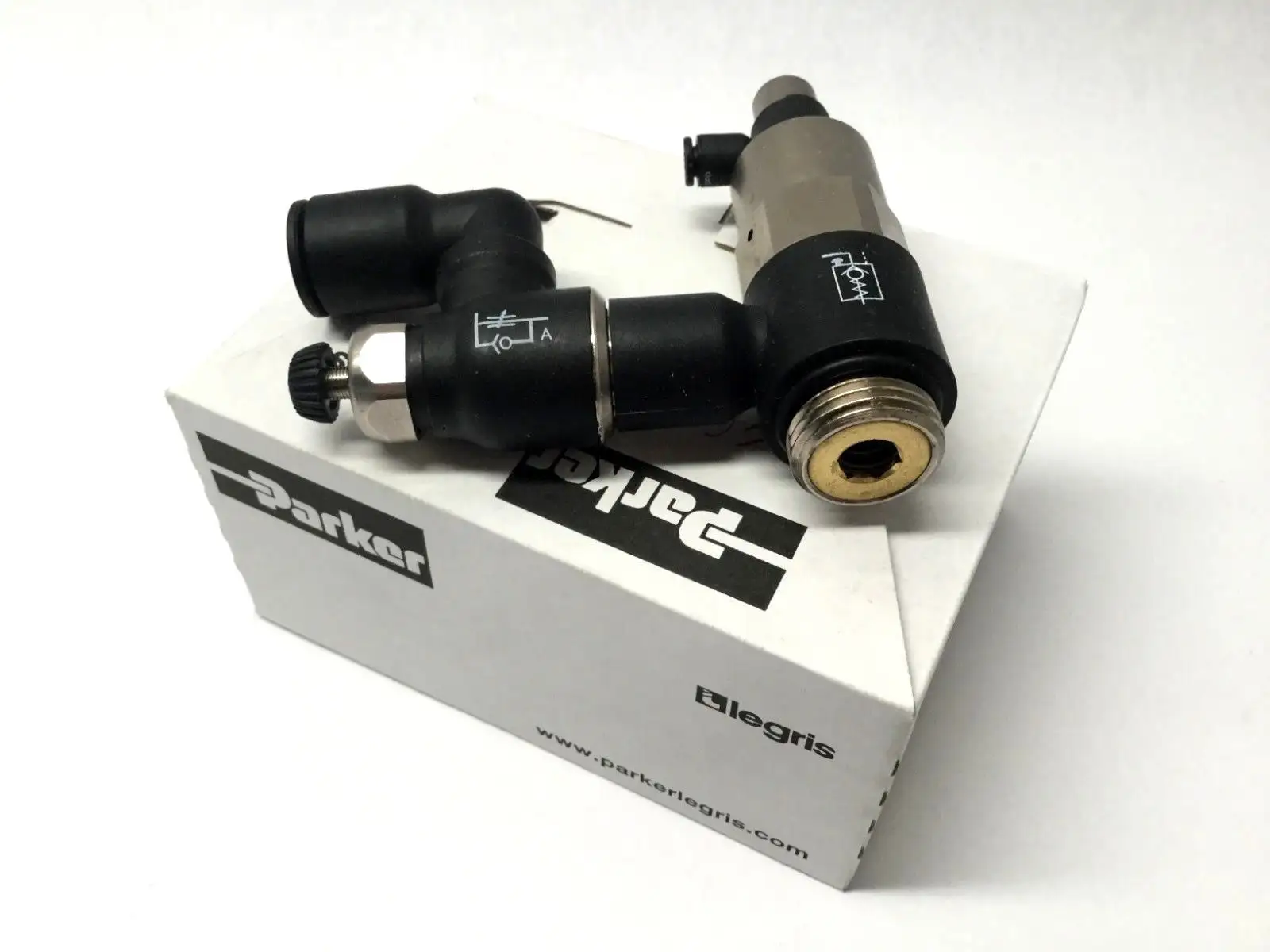 USED LEGRIS PILOTED NR FLOW REGULATOR VALVE