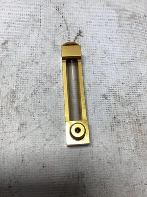 Gits 1500-221 Brass Liquid Level Gauge 3/8″ Sight Glass NIB