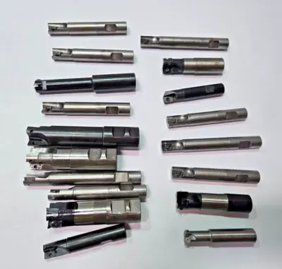 Lot of Machinist Tool Indexable End Mill Insert Shoulder Milling Cutter