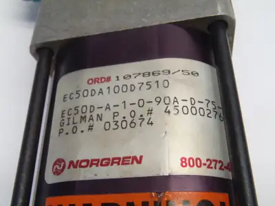 Used Norgren / Pepperl+Fuchs Power Clamp Pneumatic Cylinders Michigan US | Maverick Industrial Sales #1413523