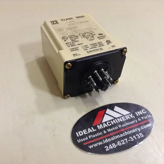 Used SQUARE D 9050 JCK-15V20 Relays & Switches Michigan US | Ideal Machinery #706166