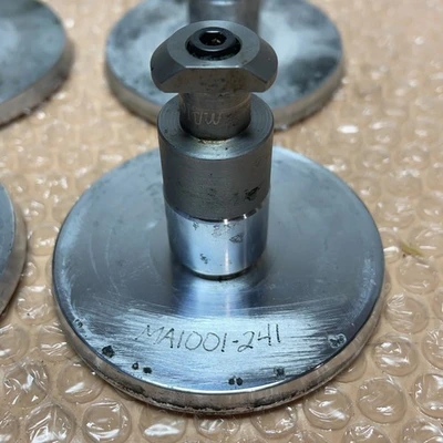 (4) PREOWNED- Sanitary .250 Disconnect Insert & Lock Tips MA1001-241 + Warranty!