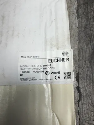 EUCHNER L1H-APA-L-110588 Electrical/PLC/Automation | ESS Industrial Equipment Sales (8)