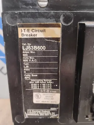 ITE LJ63B600 Electrical Equipment/Supplies | ESS Industrial Equipment Sales (4)