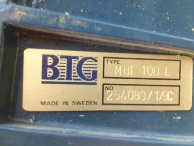 USED BTG MBT 100L