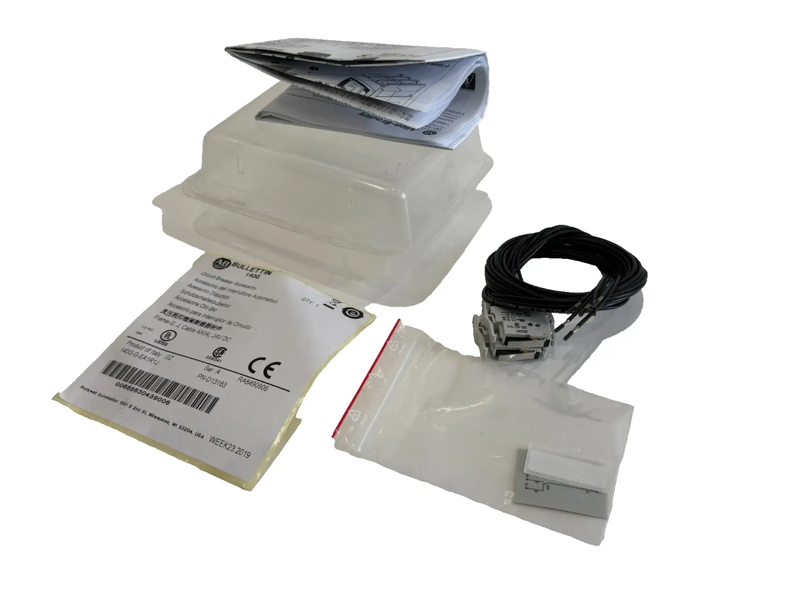 ALLEN BRADLEY 140G-G-EA1R1J ACCESSORY CABLE SER.A 140GGEA1R1J NEW, SURPLUS