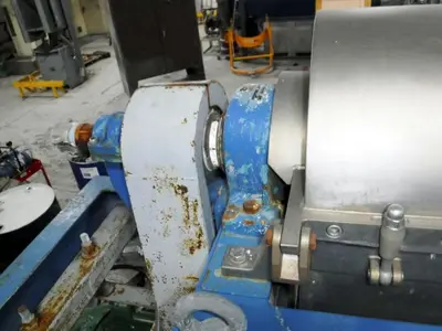 Alfa-Laval NX 418B-31G decanter centrifuge, 316SS.