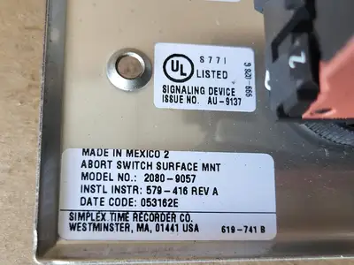 NEW SIMPLEX 2080-9057