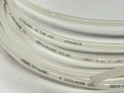 1E-282-10 | FreelinWade  Nylon 11 High Pressure Tubing Natural 10 1/4" OD 17ft -  New Other