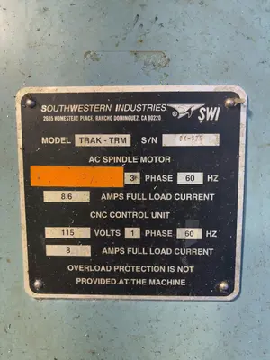 Used SWI TRAKTRM Vertical Mills Ohio US | HGR 24 #998385