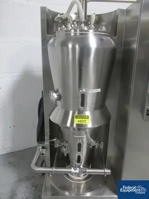 USED Fluid Air Fluid Air Fluid Bed Dryer, Model 0020, 316 S/S