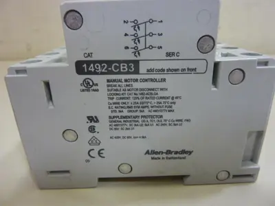 USED ALLEN BRADLEY 1492-CB3/G200 SER C