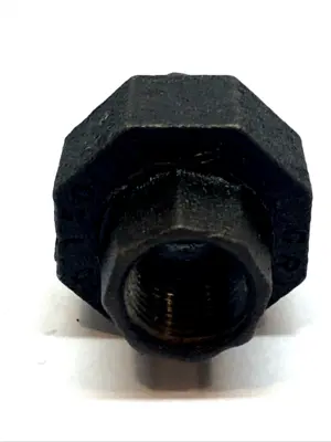 New | in-Stock GRINNELL Joint Union 1/2" NPT Class 150 Malleable Iron Black Fig. 463 Plumbing Equipment Michigan US | Maverick Industrial Sales #1400092
