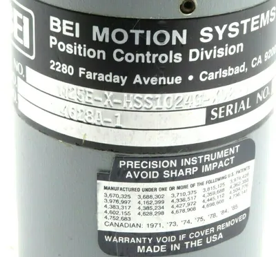 NEW BEI M25E-X-HSS1024G-XD2-CR-E-C14-S-24 ENCODER M25EXHSS1024GXD2EC14S24