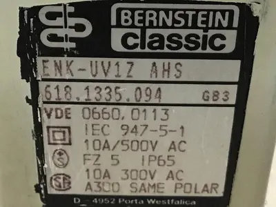 USED BERNSTEIN ENK-UV1Z AHS