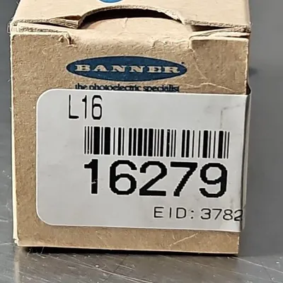 BANNER L16 GLASS LENS. Loc5D14