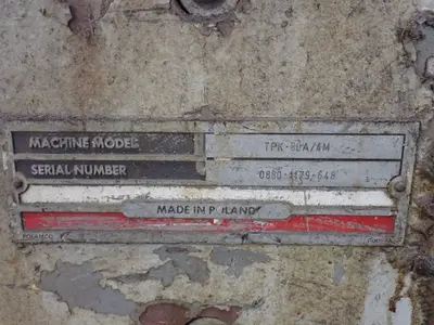 Used POREBA TPK80A/4M Engine Lathes Ohio US | HGR 24 #927938