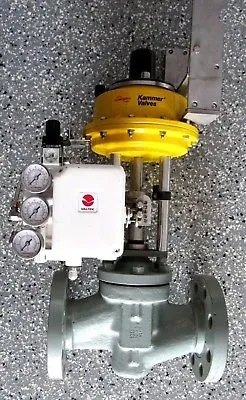 NEW FLOWSERVE KAMMER VALVES 35048 ACTUATOR W/ VALVE 2.5"/300#