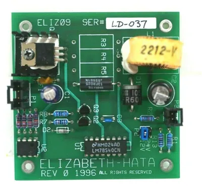 NEW ELIZABETH-HATA REV 0 ELIZ09 CPU BOARD