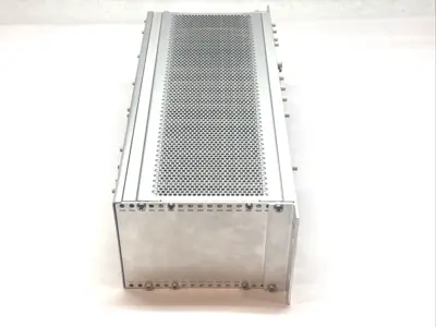 Used F&K Delvotec Chassis w/ 1196 Rev. 1/B Backplane & Lightboard PLC Chassis Michigan US | Maverick Industrial Sales #1393179