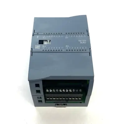 USED SIEMENS SIMATIC S7-1200 DIGITAL I/O MOD. SM 1223 16 DI/16 DO