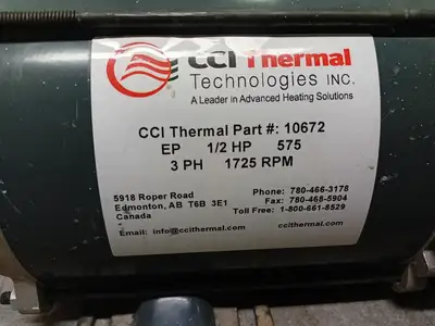 USED CCI THERMAL TECHNOLOGIES 10672