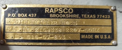 Used _UNKNOWN_ _UNKNOWN_ Mills / Grinders West Virginia US | Cooper Industries #1409416