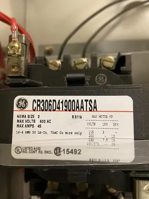 New | in-Stock GE CR306D41900AATSA Starters | Surplus Asset Holdings #1204640