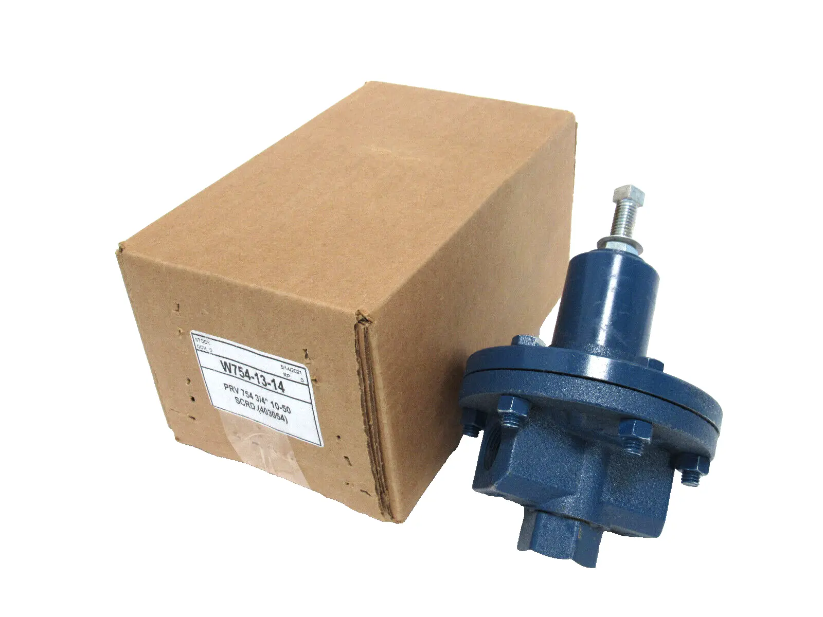 NEW HOFFMAN SPECIALTY 754 PRESSURE REDUCING VALVE 3/4" W754-13-14