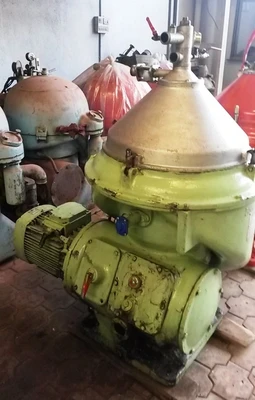 (2) Alfa-Laval MOPX 209 TGT-24-60 oil purifiers, SS.