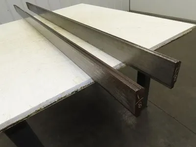 Press Brake Punch Die Set 73" Long 90°V 1/2" Tang 15/16" W 2-3/4" H