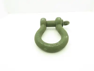 WLL 25T Ton 1-3/4" Steel Anchor Shackle 2" Screw Pin Military Surplus