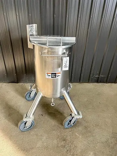 Used 20 Gallon Tank, 316L Stainless Steel