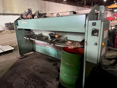 10' X 1/4" PIRANHA M1/4-10 HYDRAULIC SHEAR. STOCK # 0342325