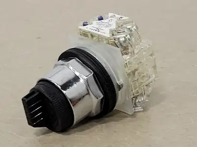 Contact Block 9001 KM1 w/ 2-Position Selector Switch