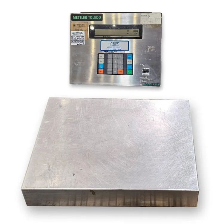 Used METTLER TOLEDO 8525 Platform Scales West Virginia US | JM Industrial #491326